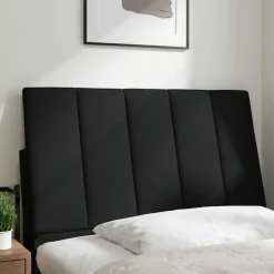 vidaXL Headboard Cushion "Hanko" Black 80 cm Fabric