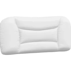 vidaXL Headboard Cushion "Hvar" White 80 cm Faux Leather