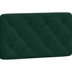 vidaXL Headboard Cushion Dark Green 80 cm Velvet