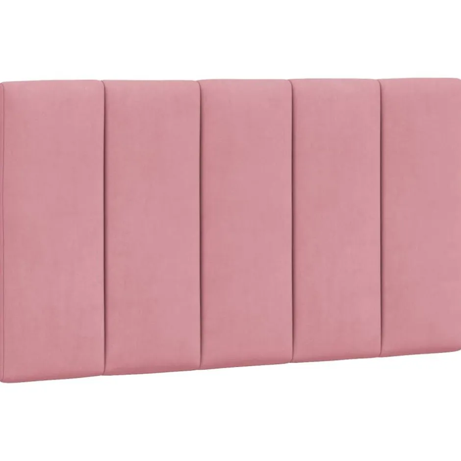 Sale vidaXL Headboard Cushion "Hanko" Pink 80 cm Velvet Rosa