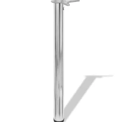Clearance vidaXL Höjdjusterbara bordsben 4 st 710 mm Krom