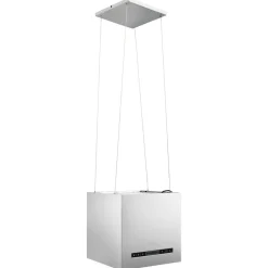 Clearance vidaXL Hängande köksfläkt touchsensor LCD 37 cm rostfritt stål Silver