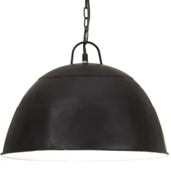 vidaXL Hänglampa industriell vintage 25 W svart rund 41 cm E27