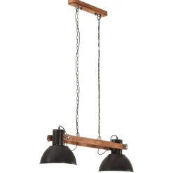 vidaXL Hänglampa industriell 25 W svart 109 cm E27