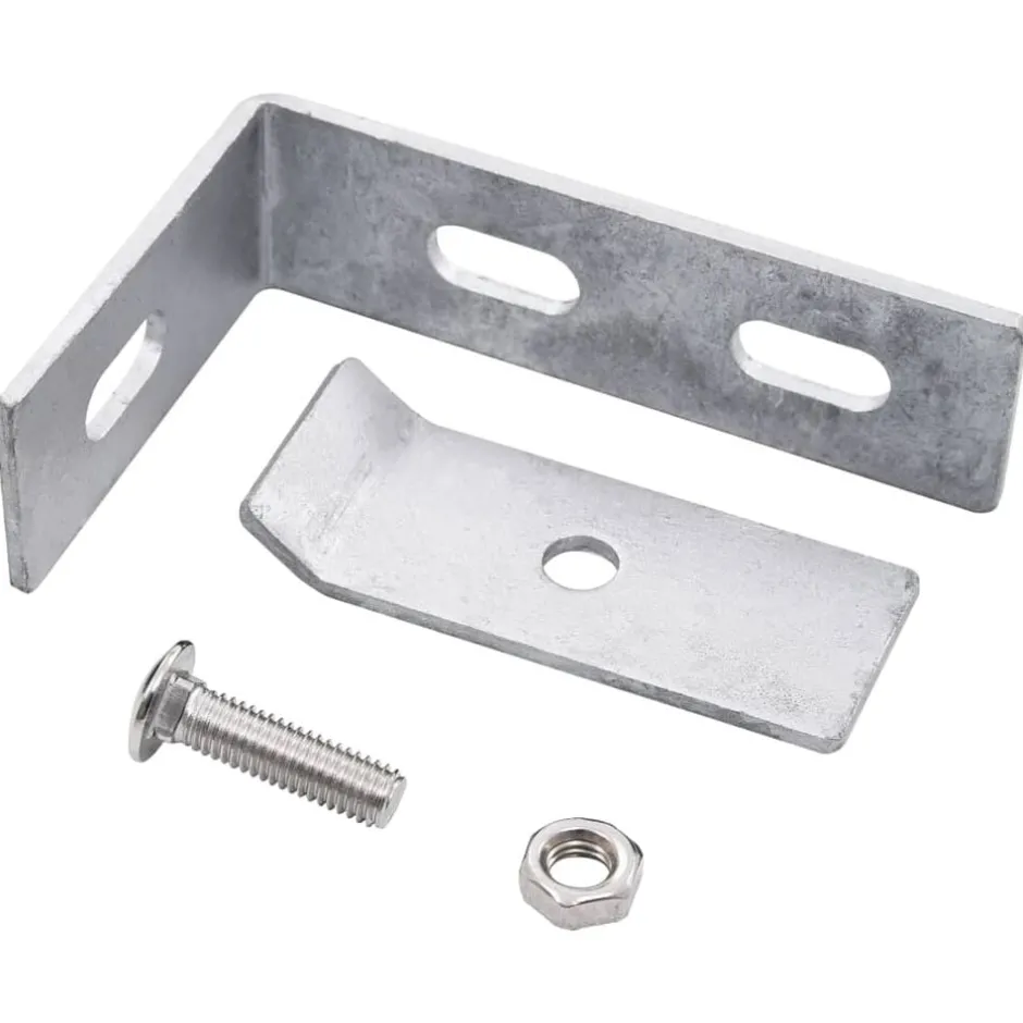 New vidaXL Hörnkoppling 10 set Silver