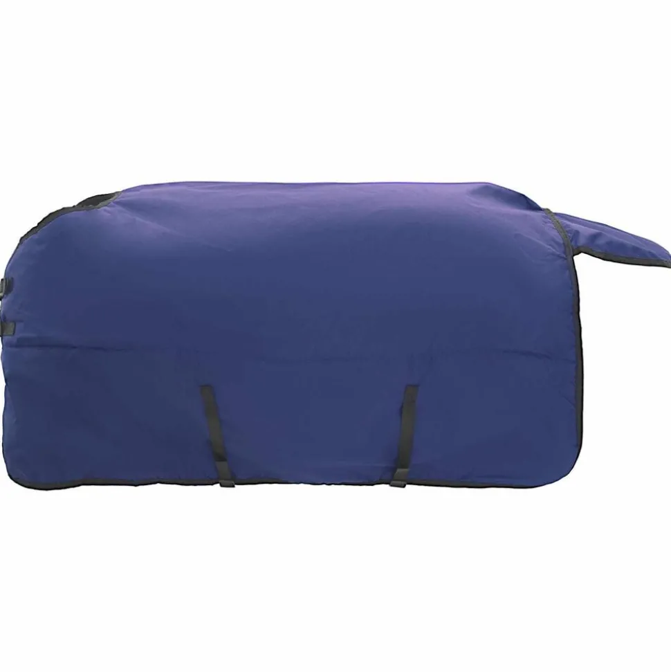 vidaXL Hästdyna Mörkgrön och svart 75 cm Polyester