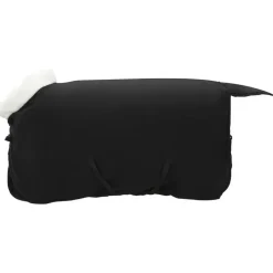 vidaXL Hästdyna Svart 75 cm Polar fleece