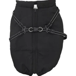 vidaXL Hund Kappa Svart L48 Fleece och Polyester
