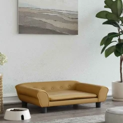 Sale vidaXL Hundbädd 70x48x22 cm sammet Brun