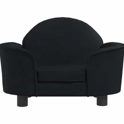 Clearance vidaXL Hundbädd 66x40x45 cm sammet Svart