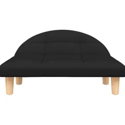 vidaXL Hundbädd svart 70x52x30 cm tyg