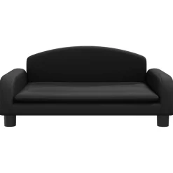 vidaXL Hundbädd svart 70x45x30 cm konstläder