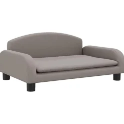 Best vidaXL Hundbädd 70x45x30 cm tyg Taupe