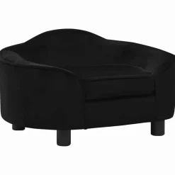 Outlet vidaXL Hundsoffa 67x47x36 cm plysch Svart