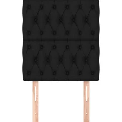 New vidaXL Huvudgavlar 2 st 80x7x78/88 cm tyg Svart
