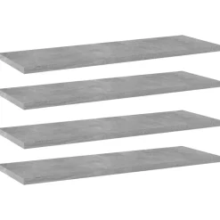 Online vidaXL Hyllplan 4 st 60x20x1,5 cm konstruerat trä Betonggrå