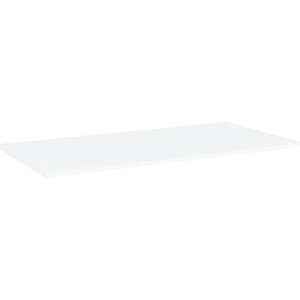 vidaXL Hyllplan 4 st vit 80x20x1,5 cm konstruerat trä