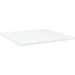 vidaXL Hyllplan 4 st vit 40x40x1,5 cm konstruerat trä
