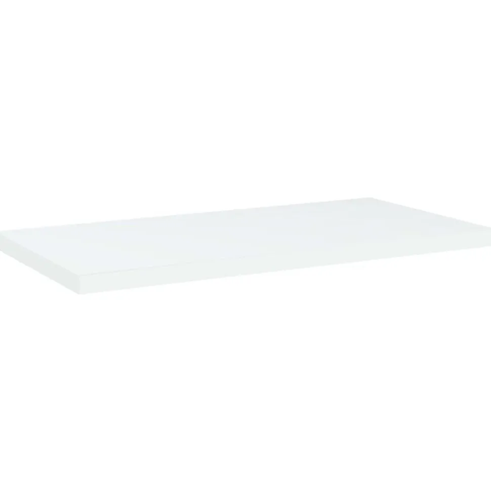 vidaXL Hyllplan 4 st vit 40x20x1,5 cm konstruerat trä