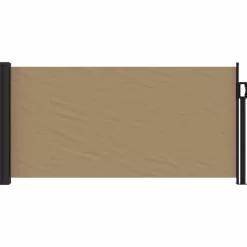 vidaXL Indragbar sidomarkis taupe 100x300 cm