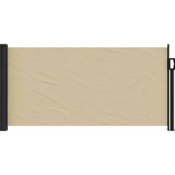vidaXL Indragbar sidomarkis beige 100x300 cm