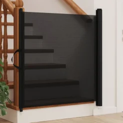 Online vidaXL Infällbar husdjursgrind 82,5x125 cm Svart