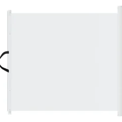vidaXL Infällbar husdjursgrind vit 82,5x125 cm