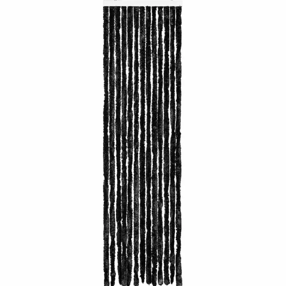 Outlet vidaXL Insektsdraperi 56x185 cm chenille Antracit
