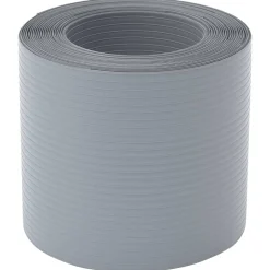 vidaXL Insynsskydd för trädgården 10 st PVC 252,5x19 cm grå
