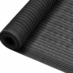 vidaXL Insynsskyddsnät antracit 1,2x10 m HDPE 75 g/m²