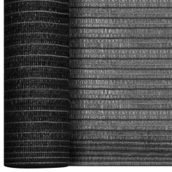 vidaXL Insynsskyddsnät antracit 1,2x10 m HDPE 75 g/m²