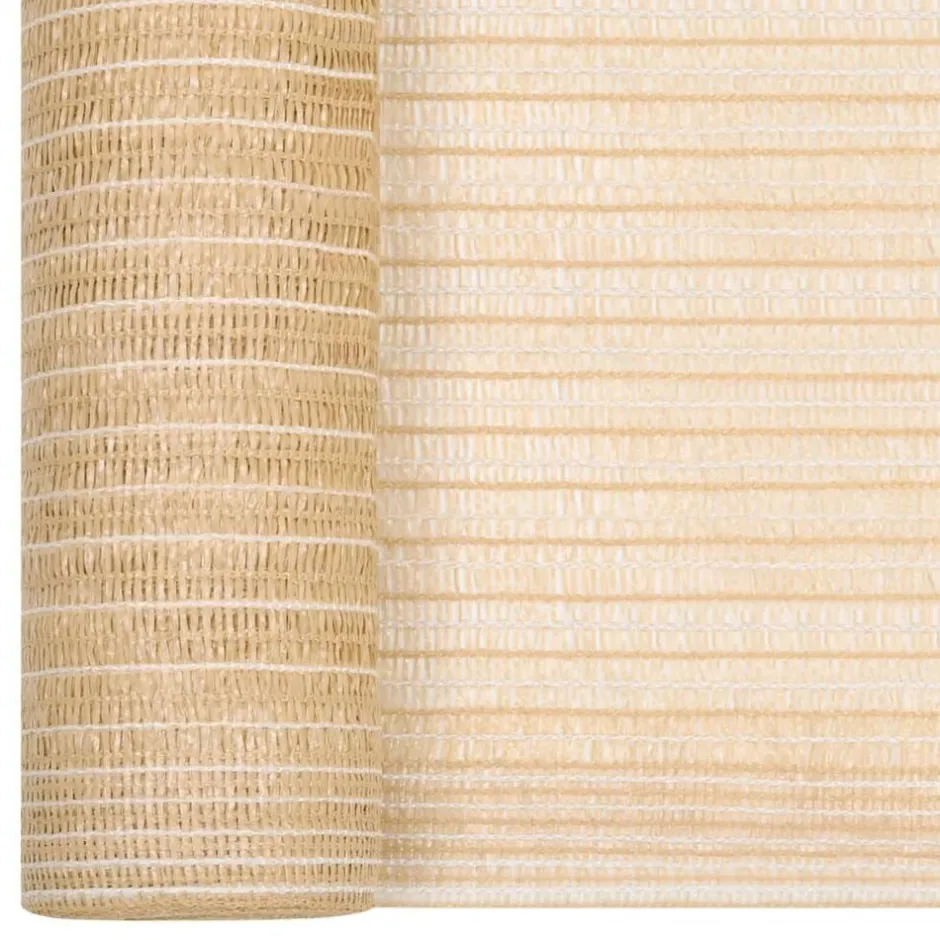Clearance vidaXL Insynsskyddsnät 1x10 m HDPE 75 g/m² Beige