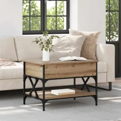 Discount vidaXL Kaffeebord 70x50x50cm Konstruerat trä artisan ek