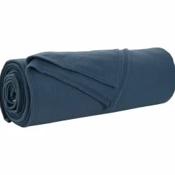 Discount vidaXL Kastfilt Mörkblå 210 x 140 cm Fleece Marinblå