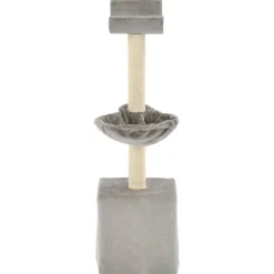 New vidaXL Katträd med klöspelare i sisal 105 cm Grå