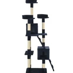 Outlet vidaXL Katträd med klöspelare i sisal 170 cm Blå