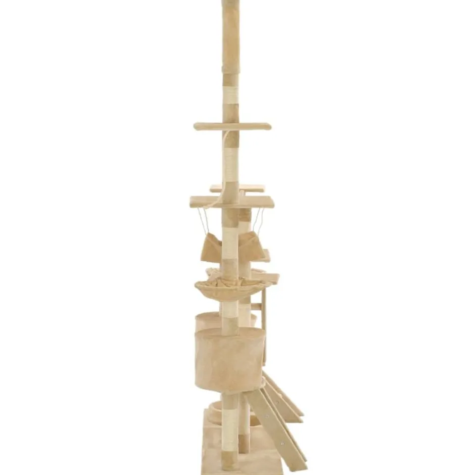 Online vidaXL Katträd med klöspelare i sisal 230-250 cm Beige