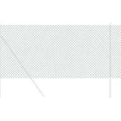 Online vidaXL Kedjelänk Stängsel 10 x 0,4 m Stål Grön