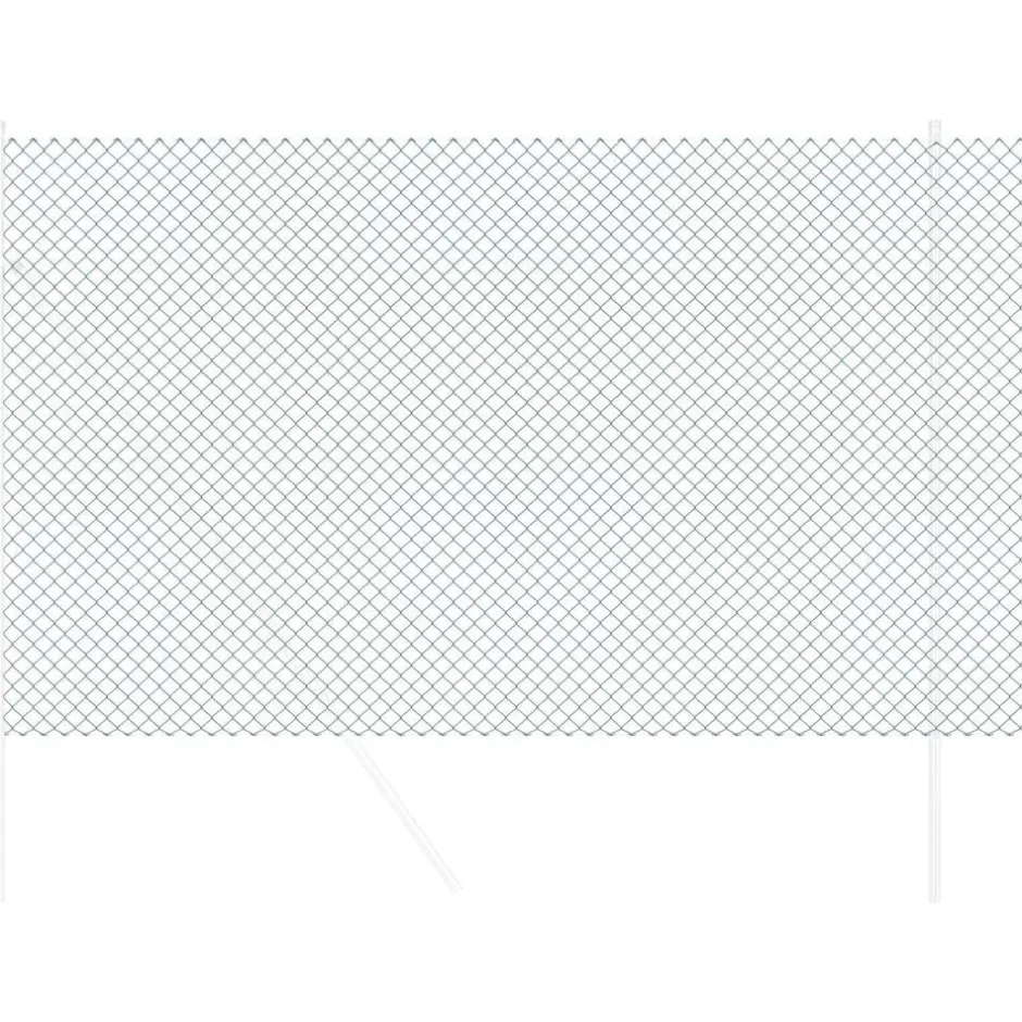Online vidaXL Kedjelänk Stängsel 10 x 1,5 m Stål Grön