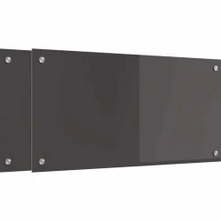 Sale vidaXL Köksskydd 2 pcs 80 x 40 cm härdat glas Mörkgrå