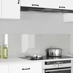 Outlet vidaXL Köksskydd 2 pcs 70 x 40 cm härdat glas Transparent