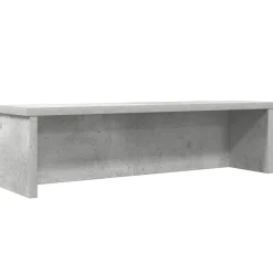 vidaXL Köksställ stapelbara betong grå 50x15x16 cm konstruerat trä