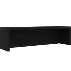 vidaXL Köksställ stapelbara svart 50x15x16 cm konstruerat trä