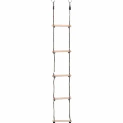 vidaXL Klätterstege med 5 stegpinnar 210 cm massiv furu
