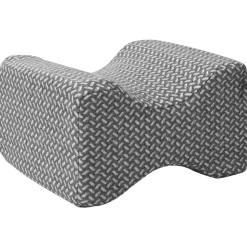 vidaXL Knäkudde Enfärgad Grå 26 x 21,5 x 15 cm Minneskum