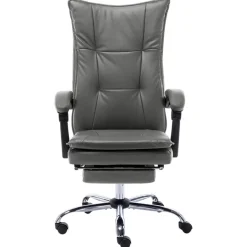 Discount vidaXL Kontorsstol konstläder Antracit