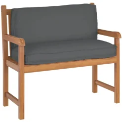 Online vidaXL Kudde 120 x 40 x 12 cm Oxford Tyg Antracit