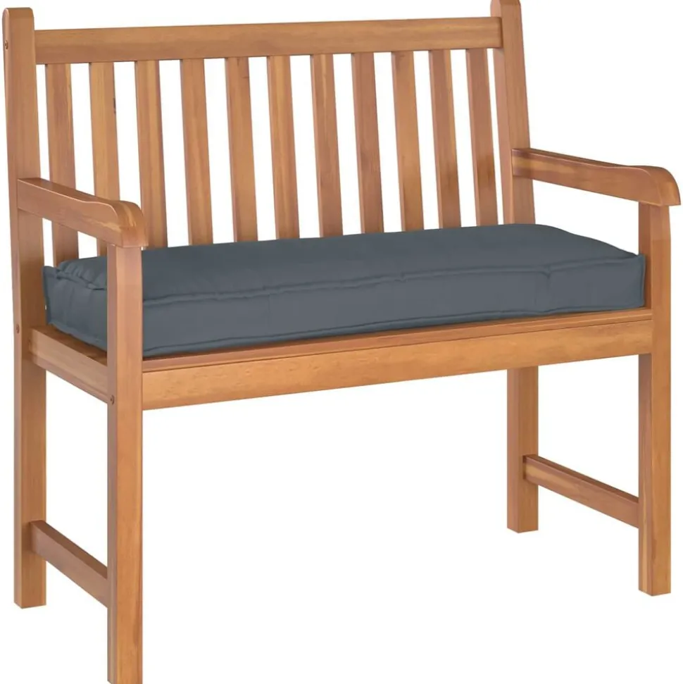 vidaXL Kudde Antracit 100 x 40 x 8 cm Oxford Tyg