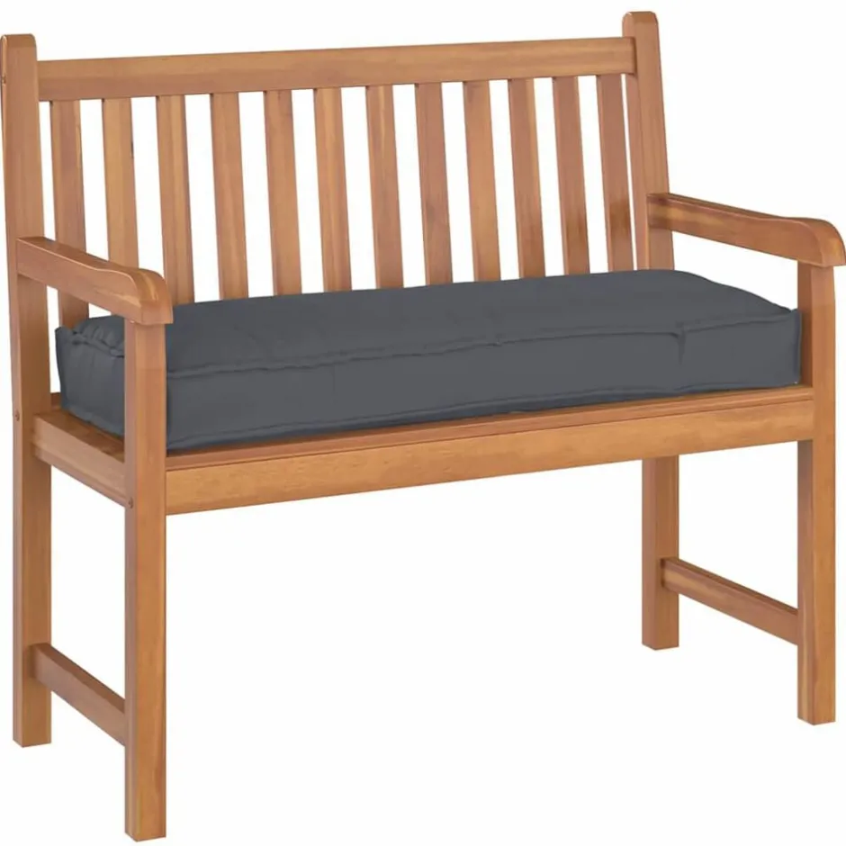 vidaXL Kudde 110 x 40 x 8 cm Oxford Tyg Antracit
