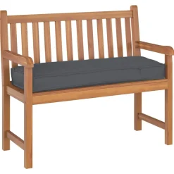 Sale vidaXL Kudde 120 x 40 x 8 cm Oxford Tyg Antracit